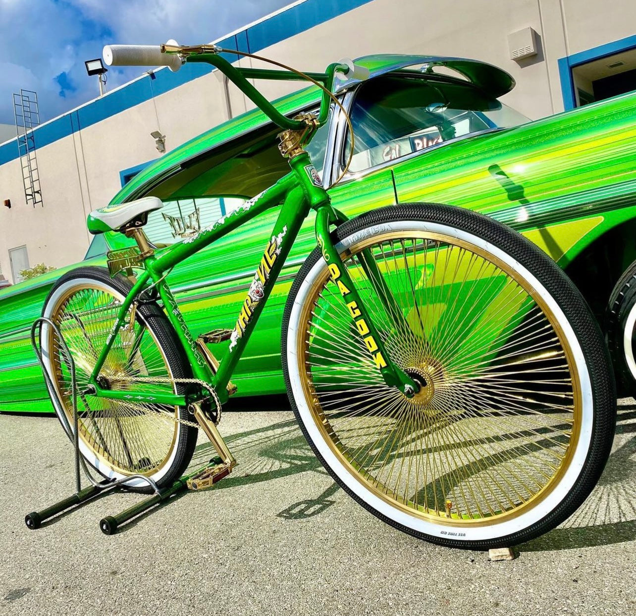 Mister Cartoon X Throne Cycle Collab BMX “Clownin” Bike