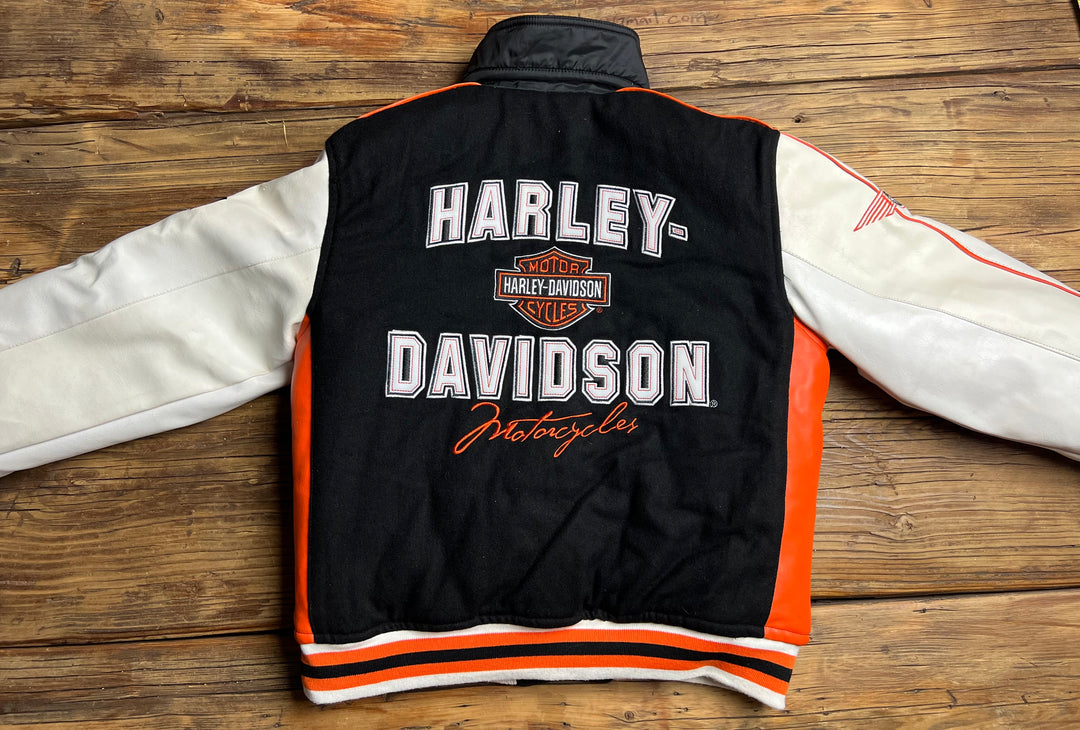 【KIDS】Harley-Davidson リバーシブル スタジャン Vintage Kids Reversible Harley Davidson Jacket 14/16
